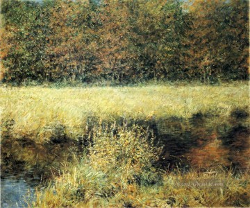 Herbst impressionistische Landschaft Robert Reid Bach Ölgemälde